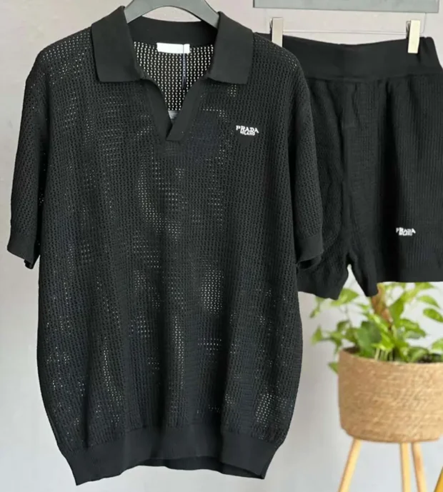 Prada Shirt With Short 500-3