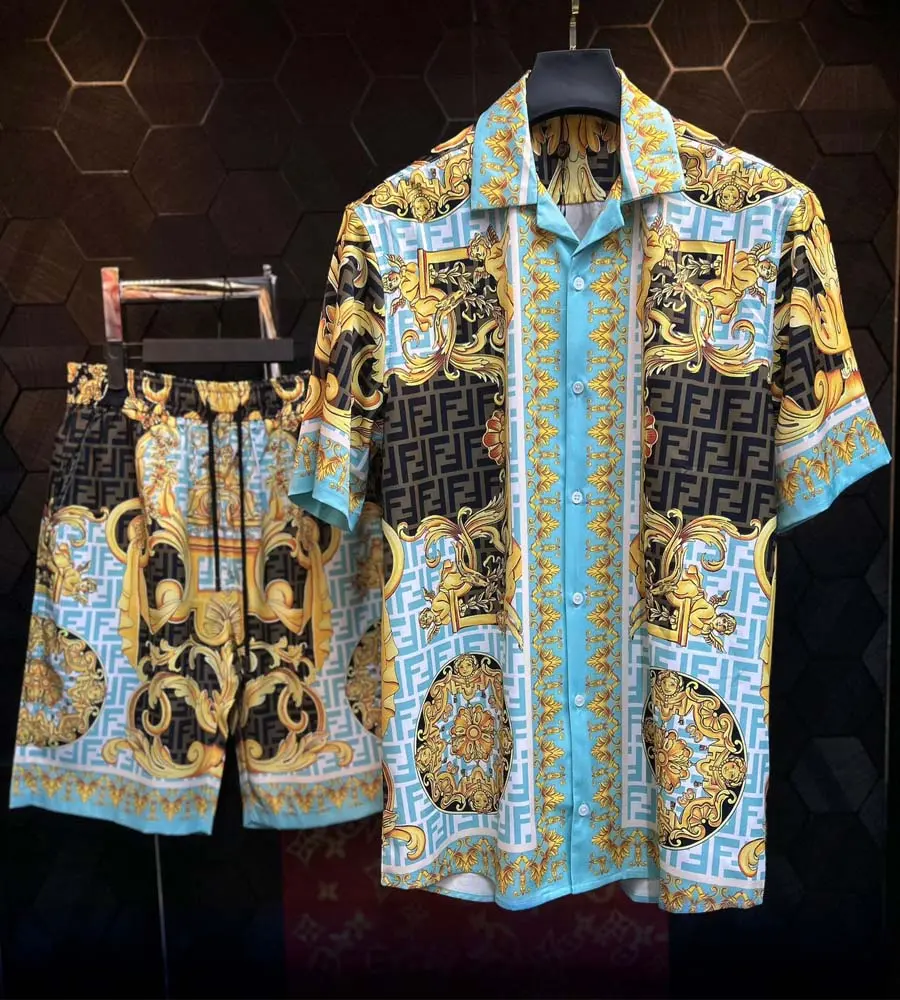 Versace Shirt with Short 450-11