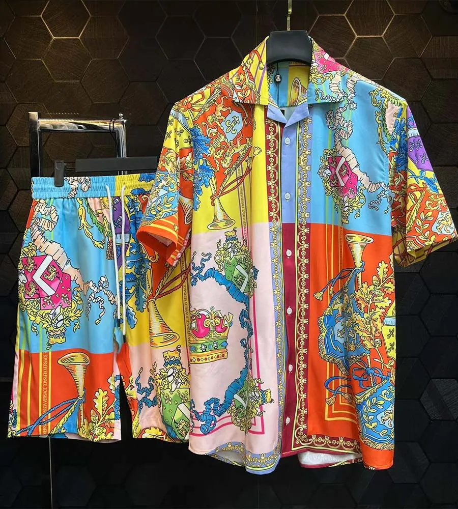 Versace Shirt with Short 450-14