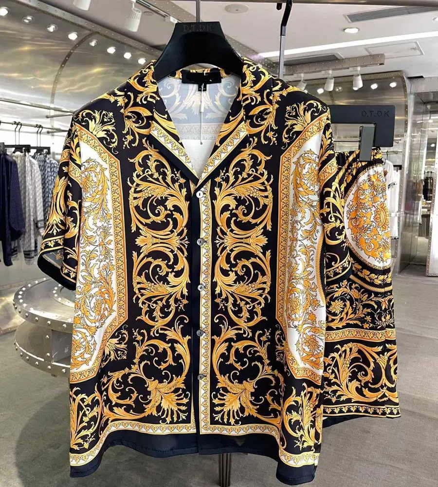 Versace Shirt with Short 450-17