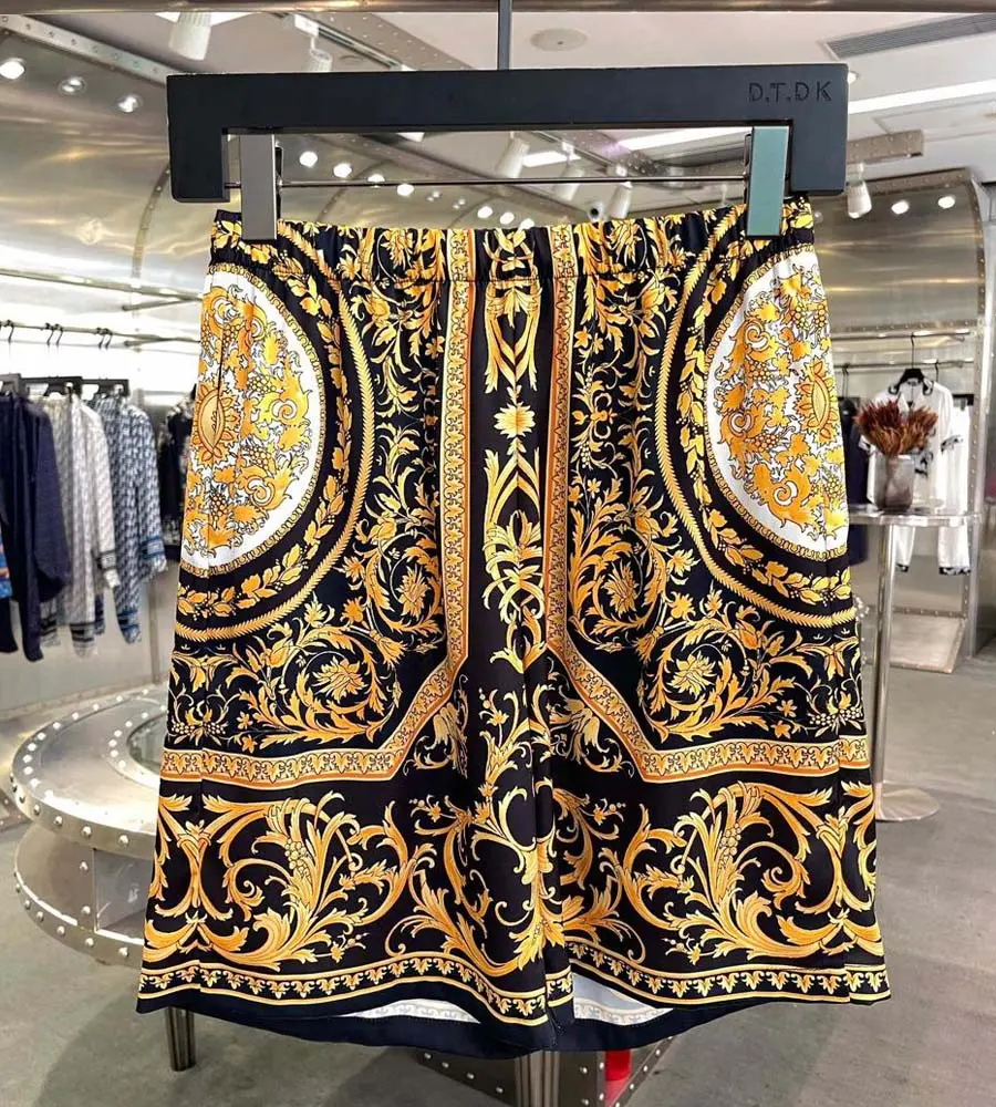 Versace Shirt with Short 450-17 - Image 3
