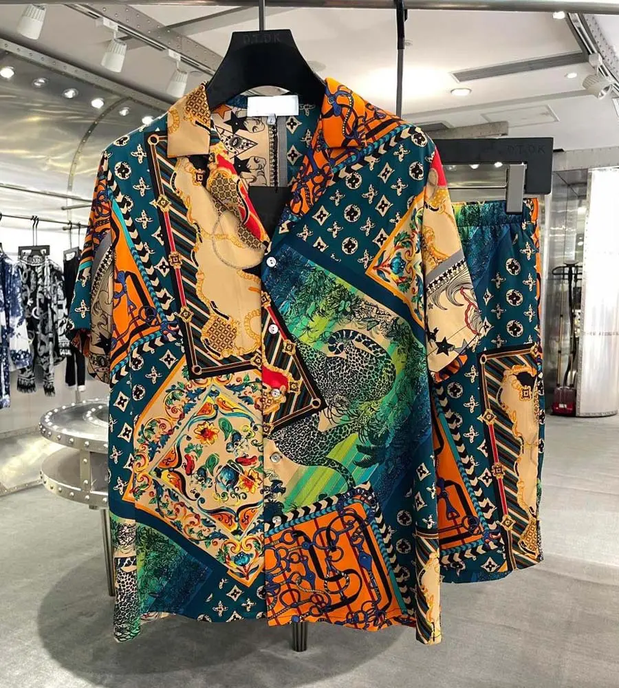 Versace Shirt with Short 450-18