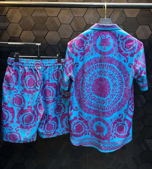 Versace Shirt with Short 450-6 - Image 2