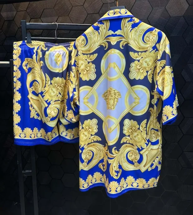 Versace Shirt with Short 450-9 - Image 2