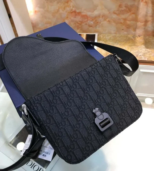 Christian Dior Oblique Crossbody Bag 850-2 - Image 3