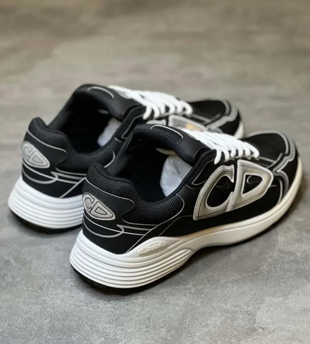 Dior CD B30 Black and White Sneakers 800-1 - Image 2
