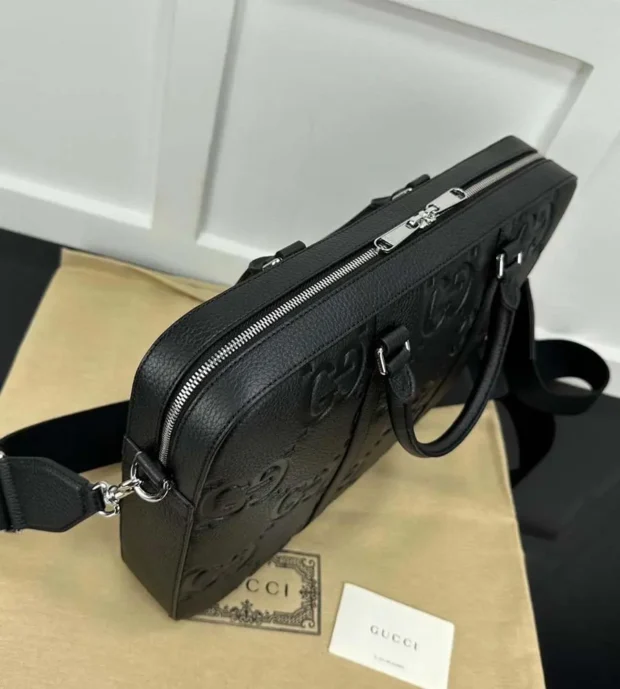 Gucci JUMBO GG BRIEFCASE BAG 1200 - Image 2
