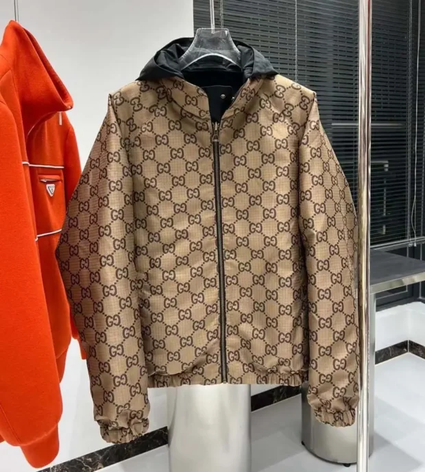 Gucci Reversible Shell Hooded Jacket 750-2