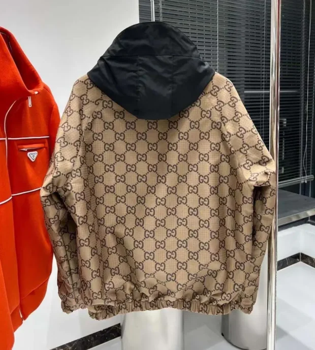 Gucci Reversible Shell Hooded Jacket 750-2 - Image 2
