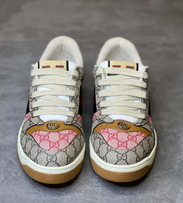 Gucci Canvas Screener Sneakers 800 - Image 2