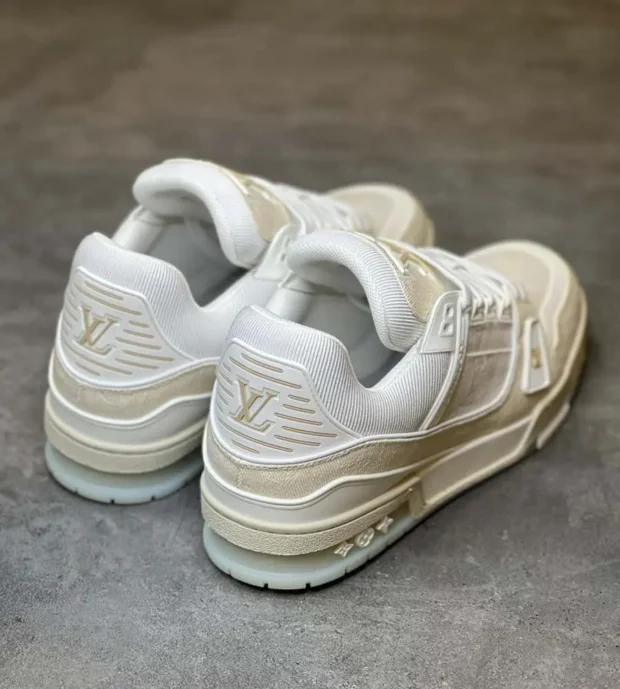 LV monogram SS LV Trainer Sneakers 800-2 - Image 3