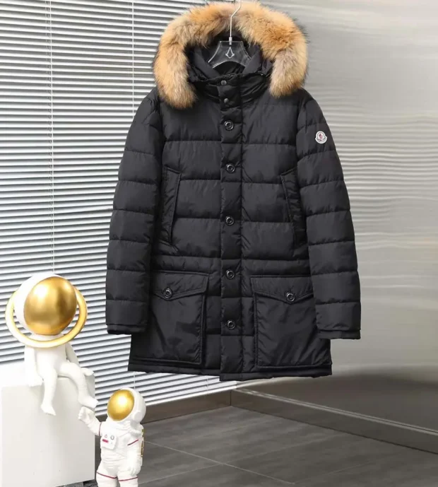 Moncler Fur Hooded Jacket 1000-2