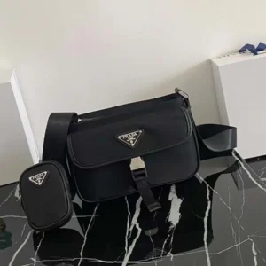 Prada Rey Nylon Cross Body Bag 750