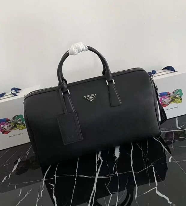 Prada Saffiano Leather Travel Bag 1200