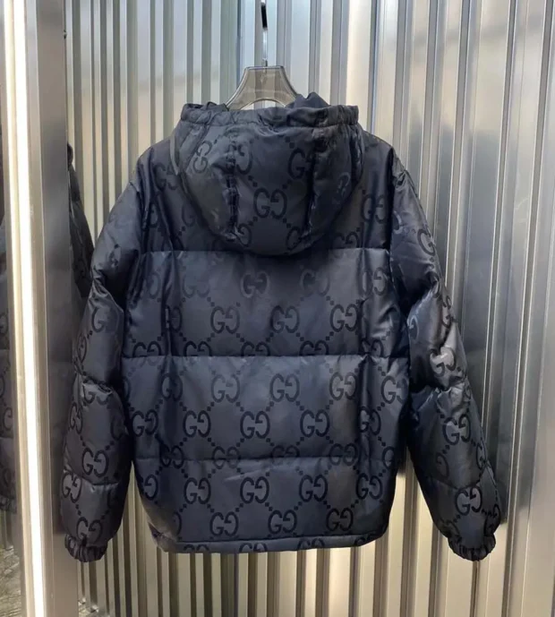 Gucci Down Filled Jumbo GG Jacket-850-1 - Image 3