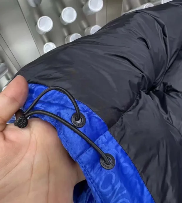 Moncler X Adidas Originals Jacquard Quilted Down Jacket Coat 950-1 - Image 3