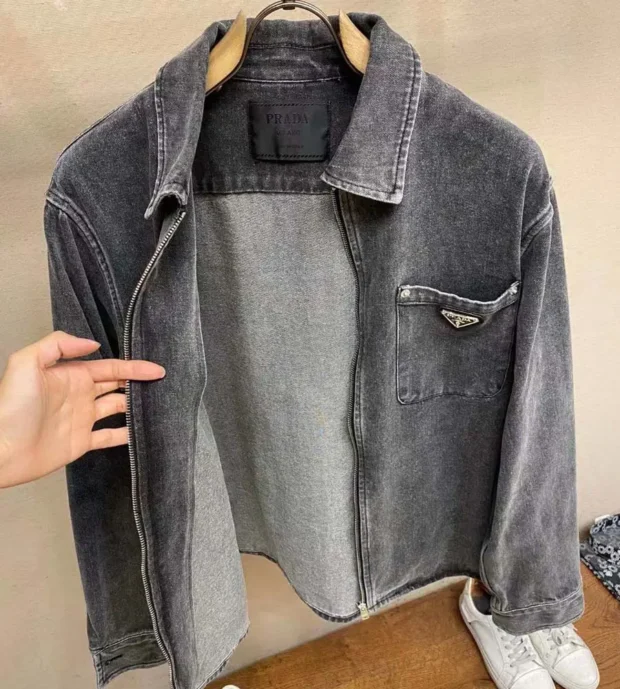 Prada Denim Jacket-500 - Image 2