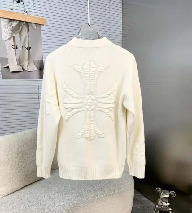Chroom Heart Sweater-350-2 - Image 2