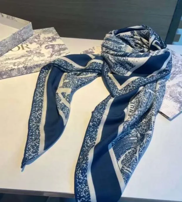 Dior Scarf-350-3 - Image 2