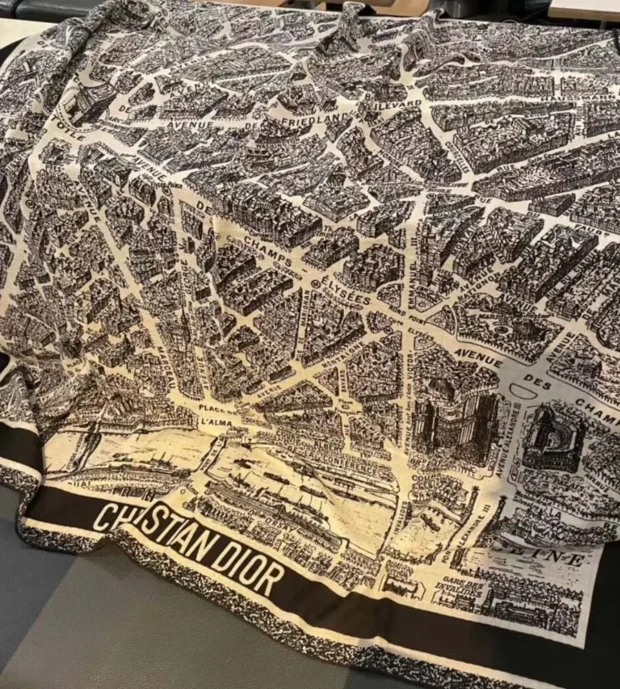 Dior Scarf-350-4 - Image 2