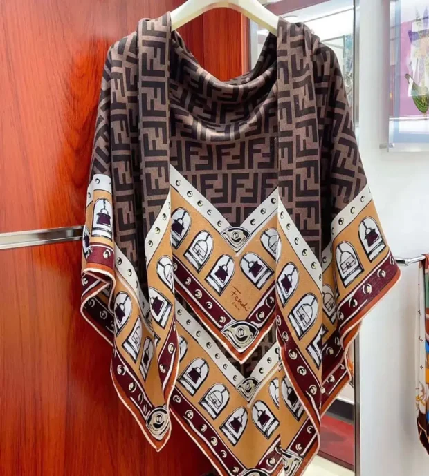 Fendi Scarf and Shawl-350-8 - Image 2
