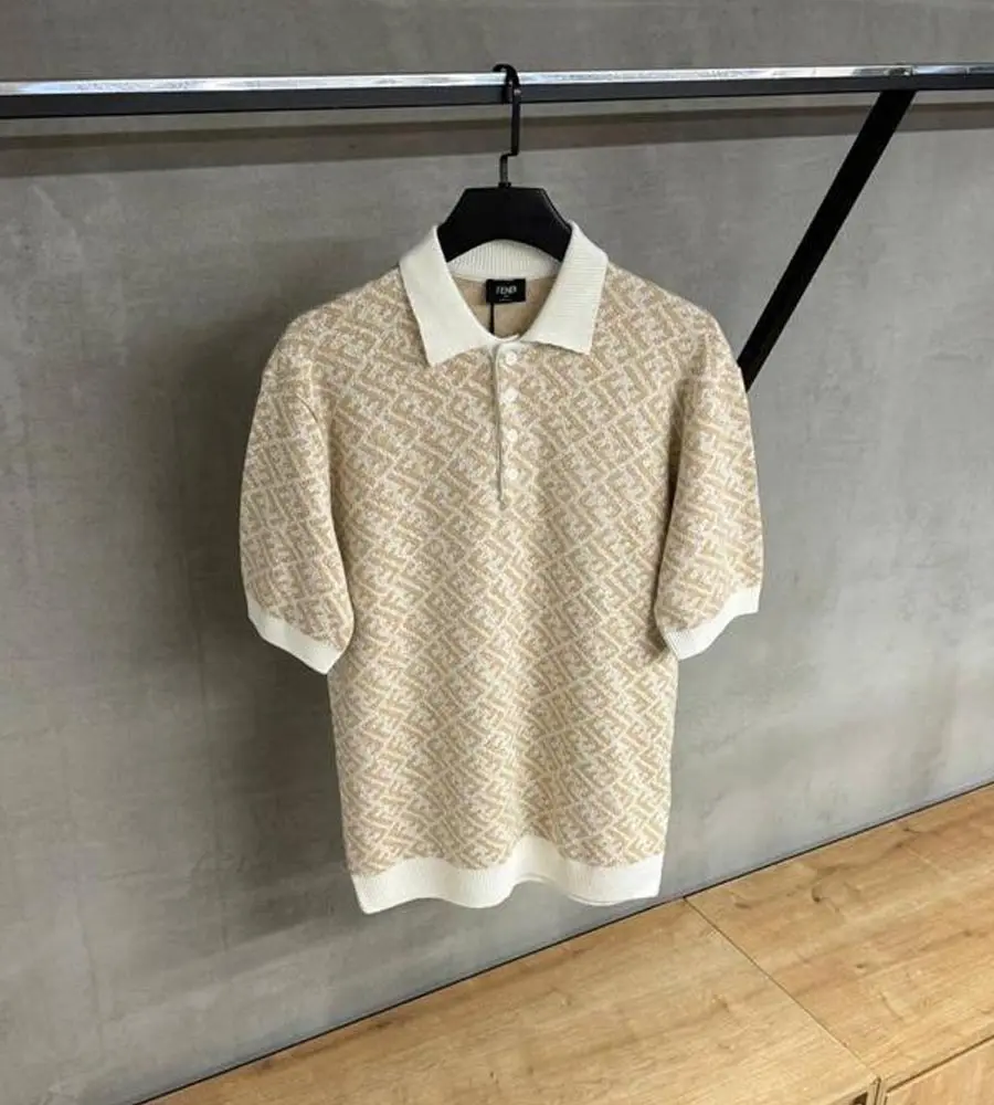 Fendi Polo T Shirt-350-1