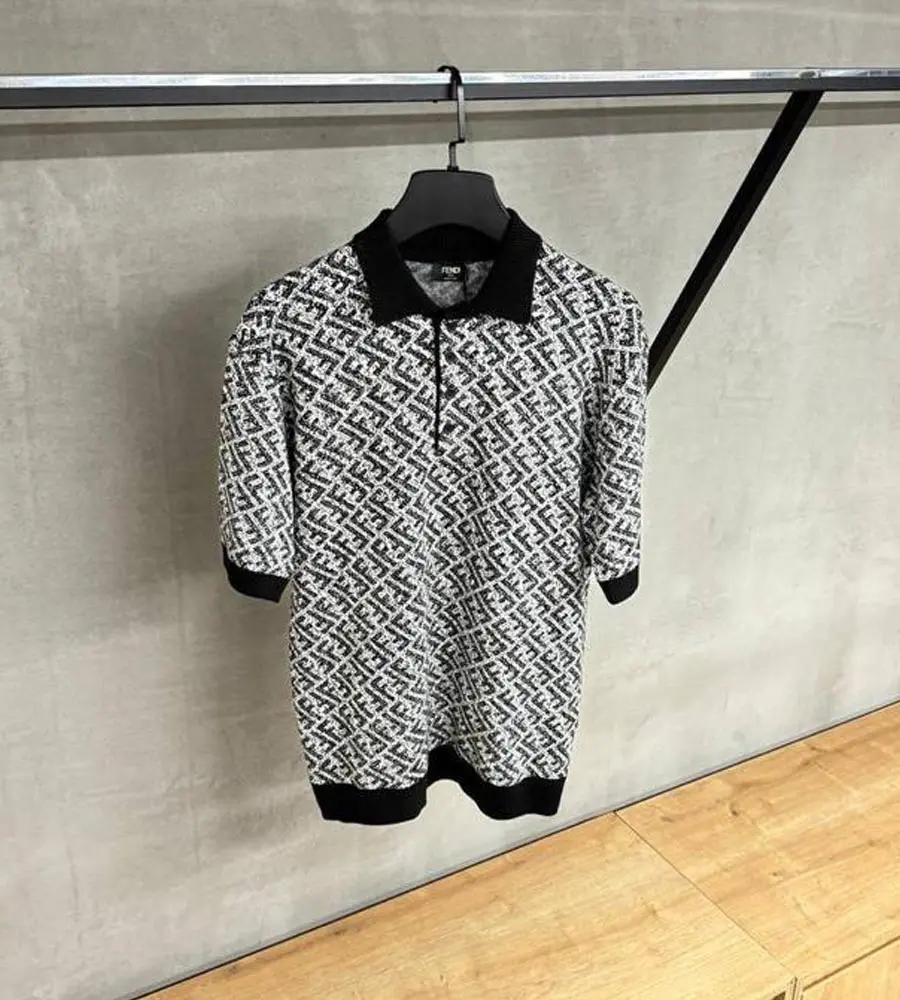 Fendi Polo T Shirt-350-2