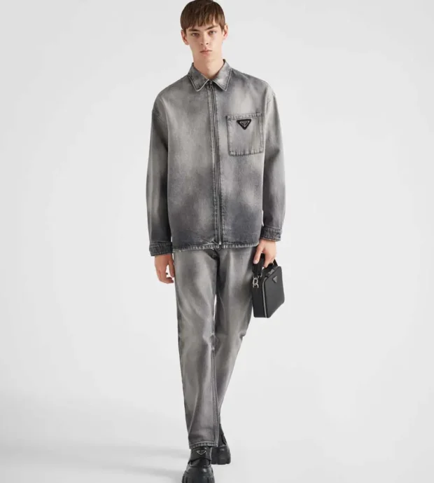 Prada Coat Shirt-550-1 - Image 2