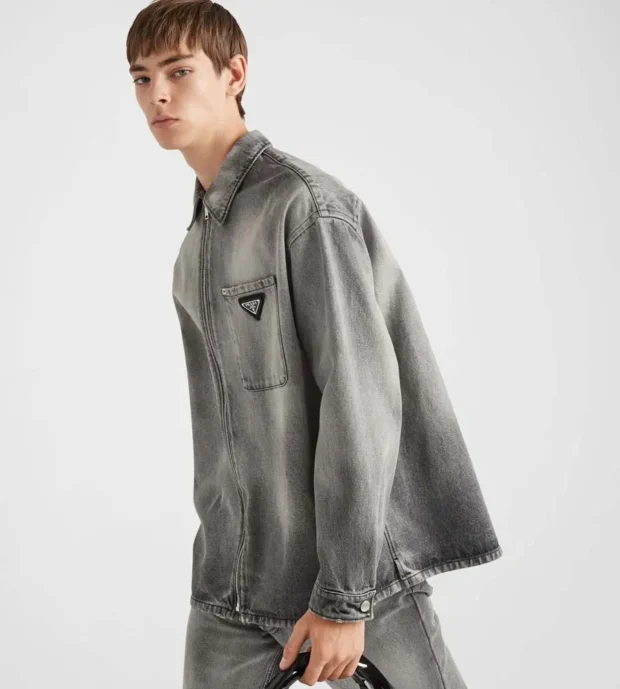 Prada Coat Shirt-550-1 - Image 3