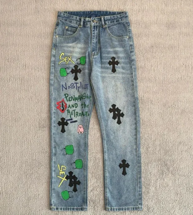 Chrome Hearts Jeans 350-10