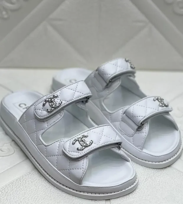 Chanel Ladies Sandals Slider-500-5 - Image 2