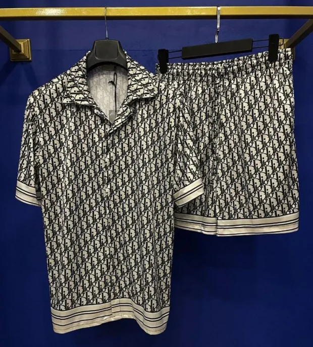 Dior Shirt with Short Set-400-2