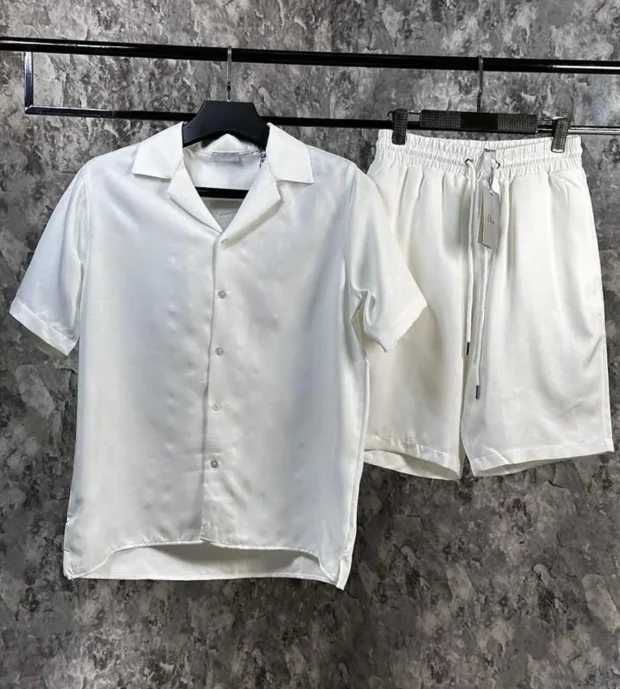 Dior Shirt with Short Set-400-3