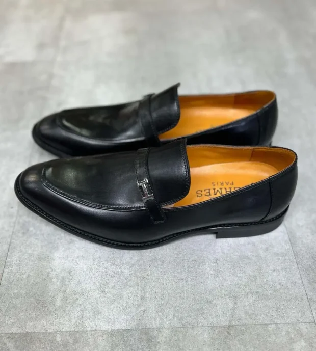 Hermes Mens Loafer-450-2 - Image 2