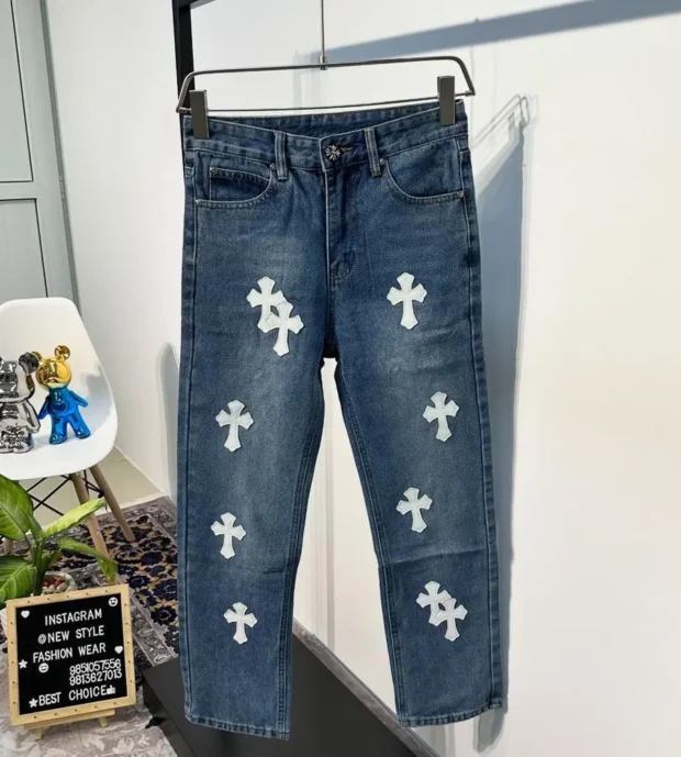 Chrome Hearts Jeans-450-2