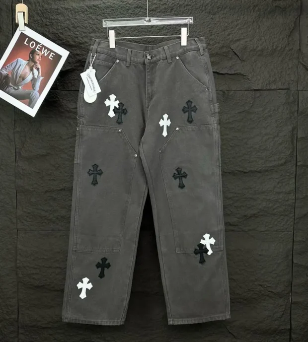 Chrome Hearts Jeans-450-4