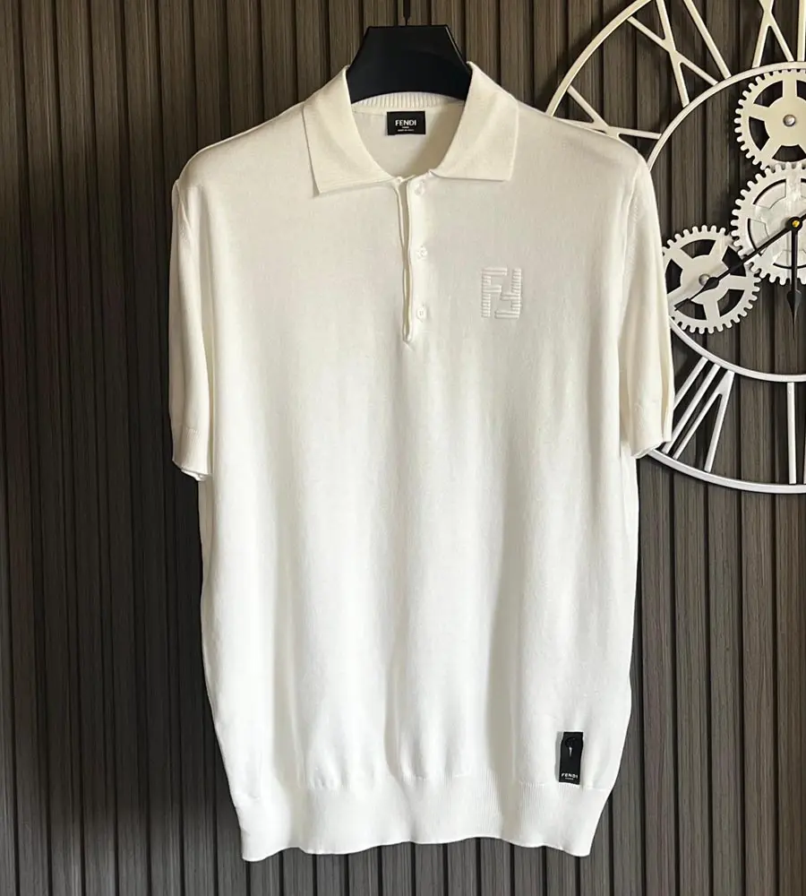 Fendi T Shirt Polo-300-3