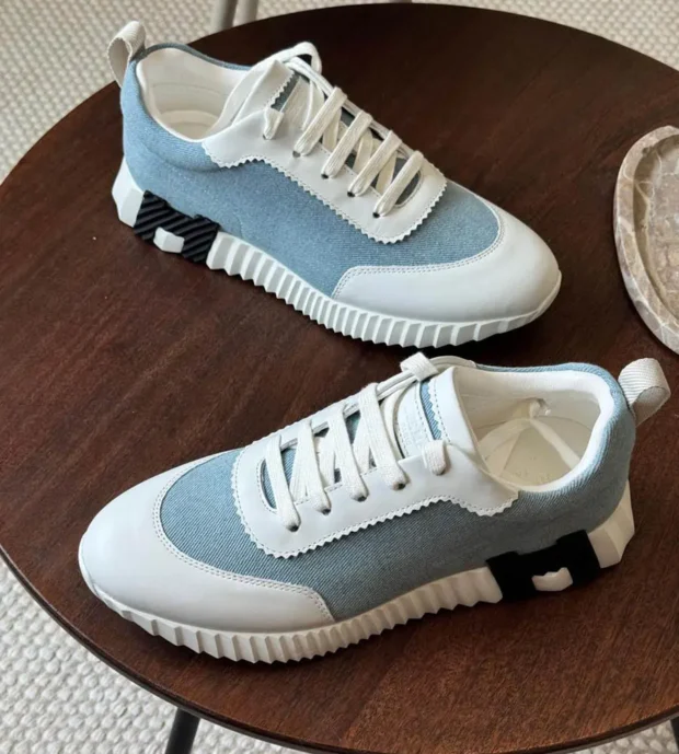 Bouncing Hermes Ladies Sneakers 475-11