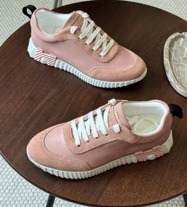 Bouncing Hermes Ladies Sneakers 475-8