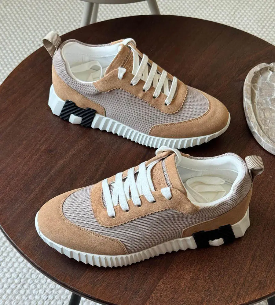 Bouncing Hermes Ladies Sneakers 475-9