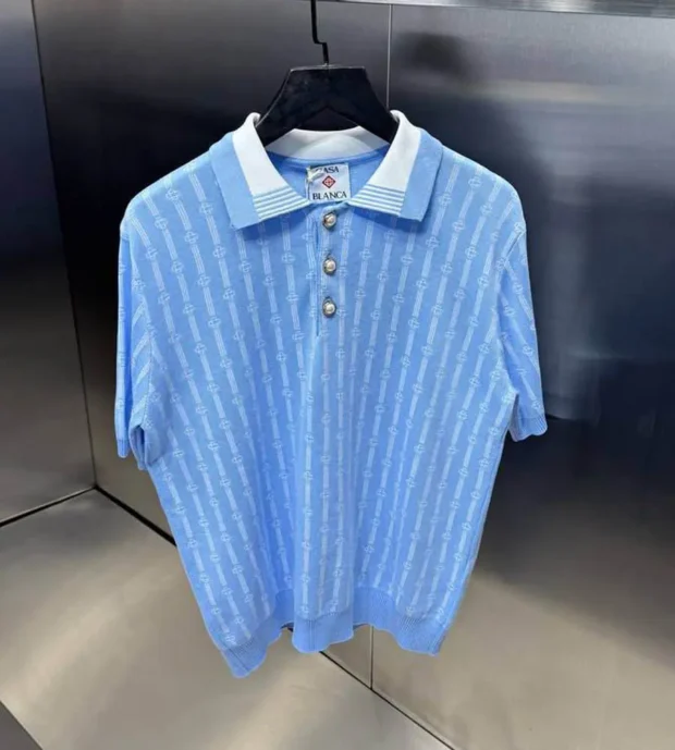 Casablanca Men Polo T-Shirts 300-1