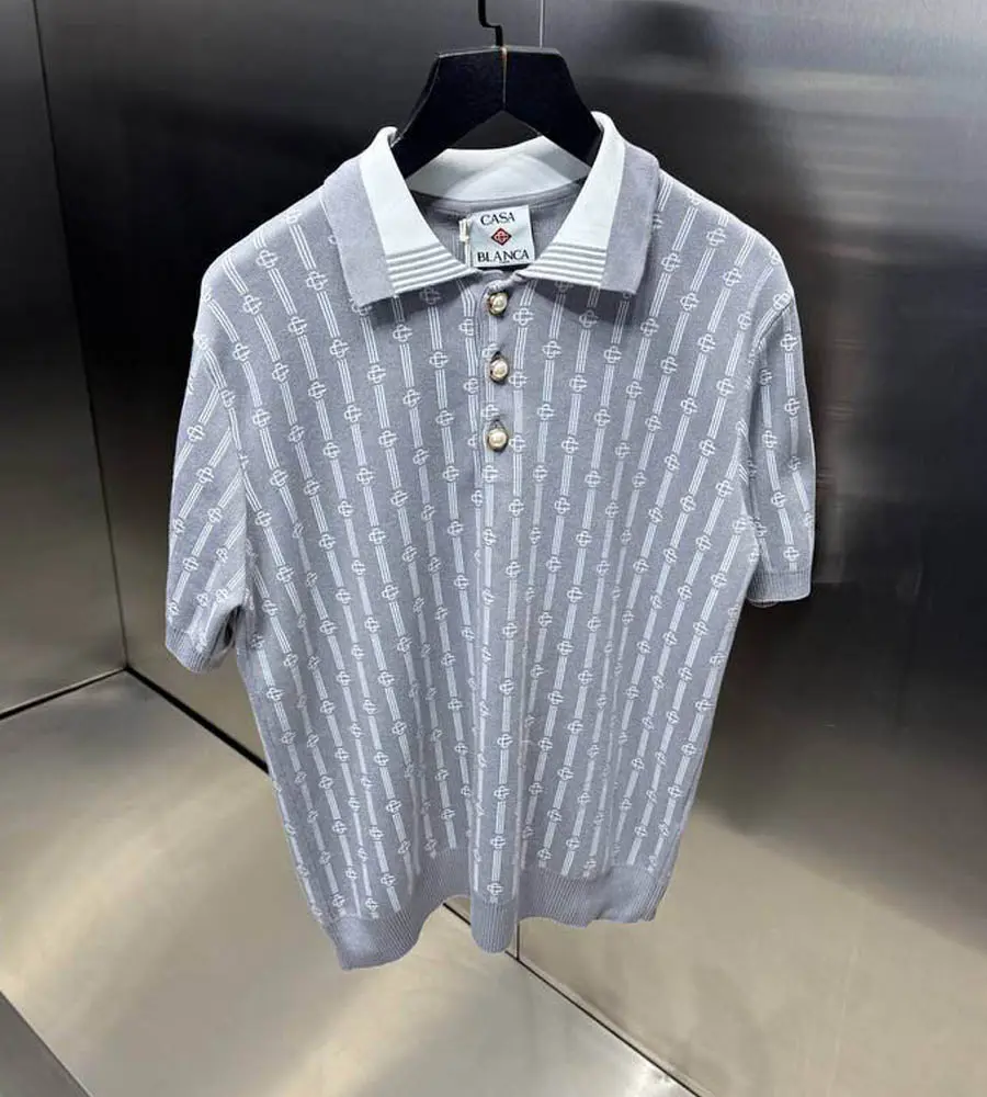 Casablanca Men Polo T-Shirts 300-2