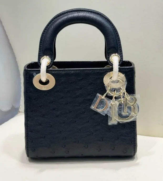 Christian Dior White Lizard Ladies Mini Bag 5000-11