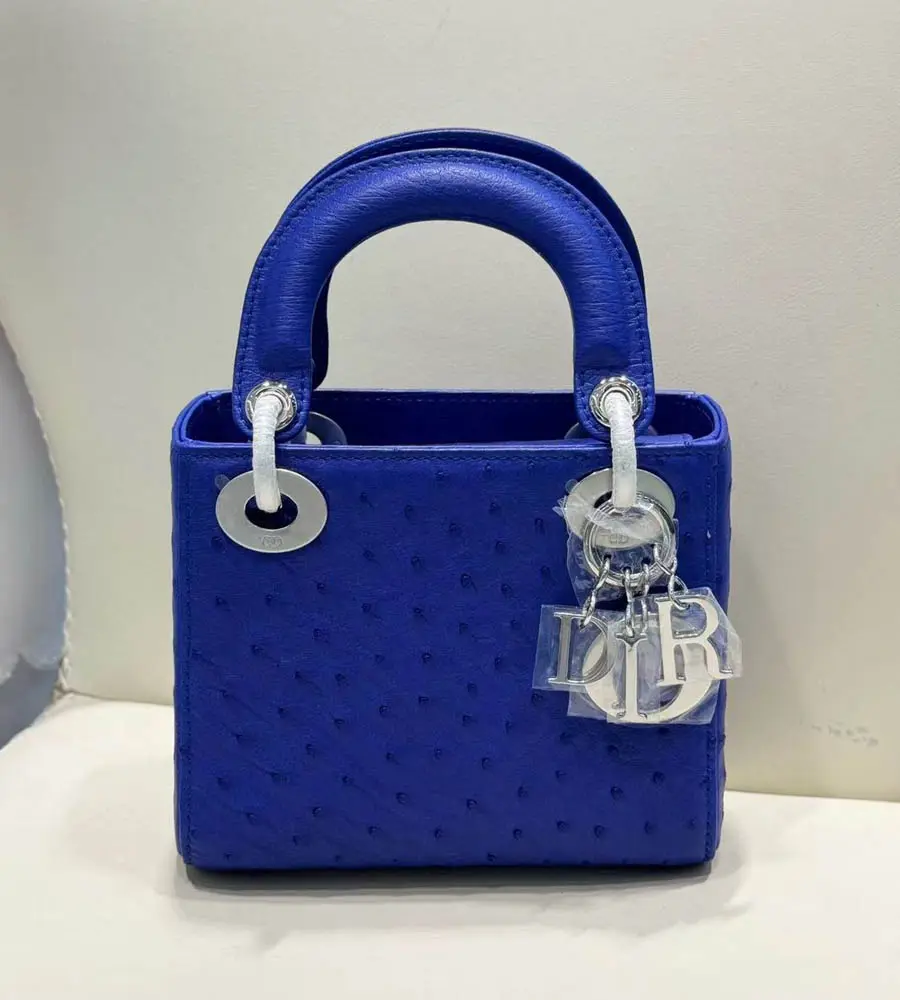 Christian Dior White Lizard Ladies Mini Bag 5000-15