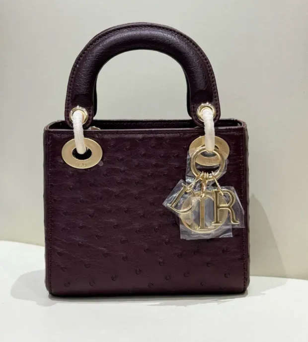 Christian Dior White Lizard Ladies Mini Bag 5000-17