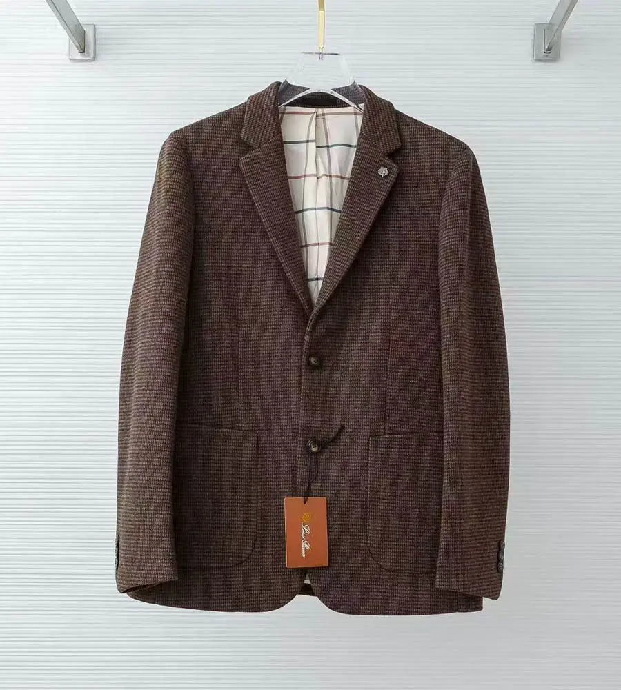 Loropiana Single Breasted Blazer Coat 850-1