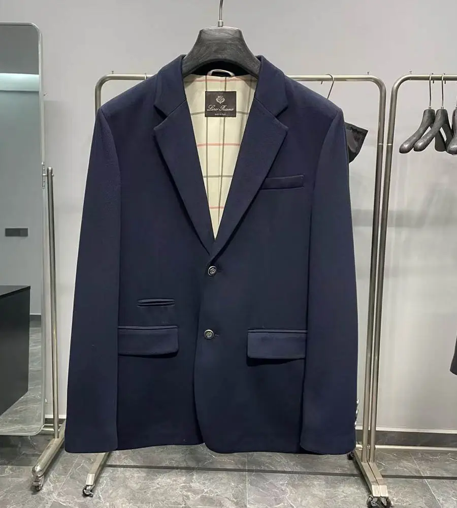 Loropiana Single Breasted Blazer Coat 850-2