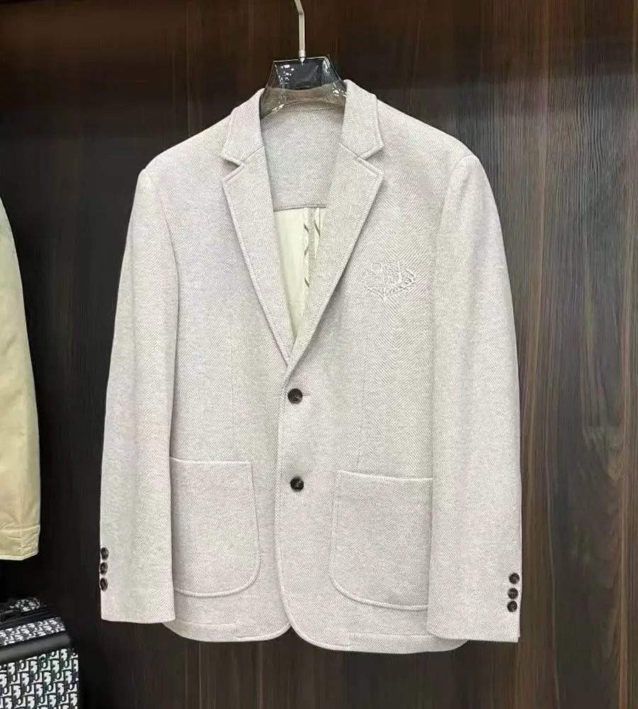 Loropiana Single Breasted Blazer Coat 850-4