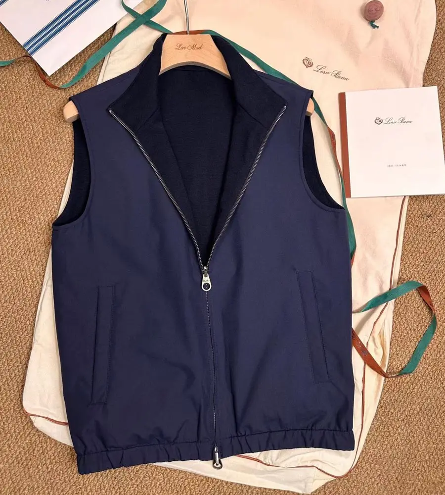 LoroPiana Reversible Vest jacket 750-5