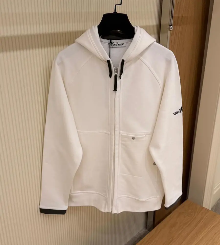 STONE ISLAND ZIPPER HOODIE 500-2